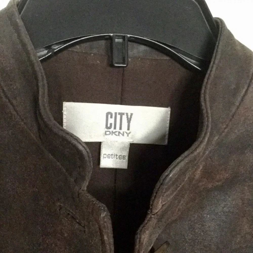 Vintage DKNY leather jacket